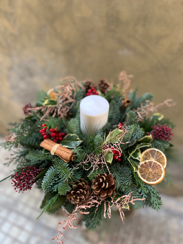 Festive Sparkler - Round Table Arrangement