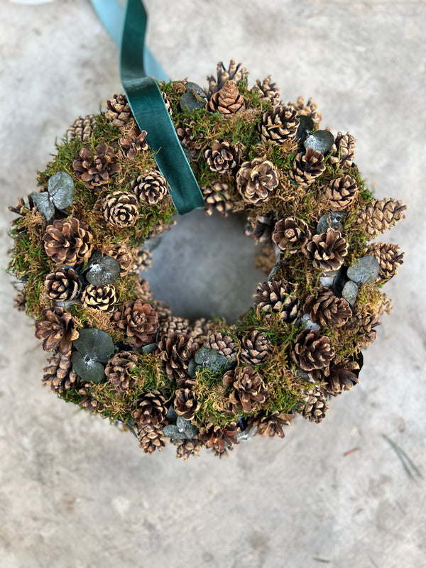 Pinecone Wreath