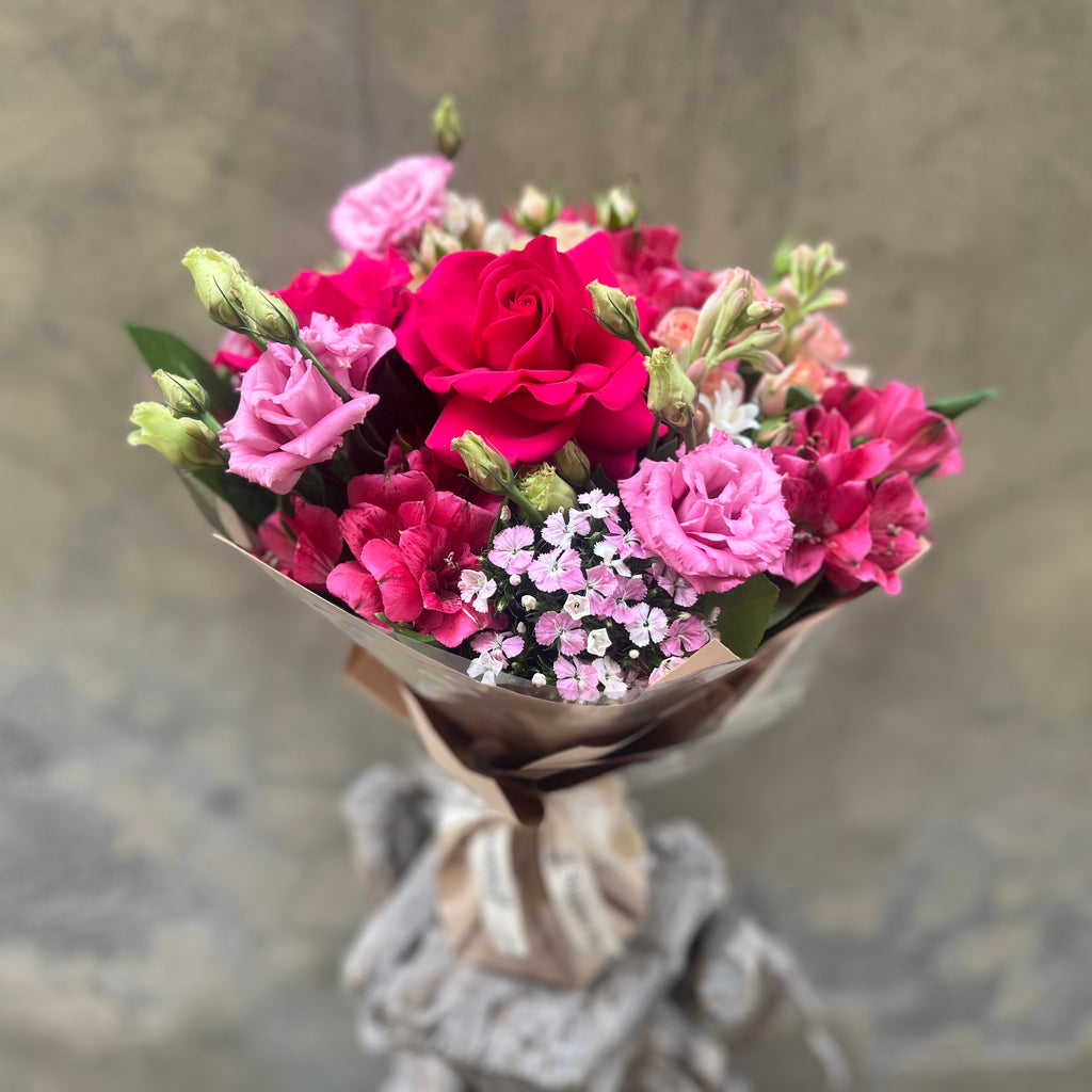 Fuchsia Standing Bouquet
