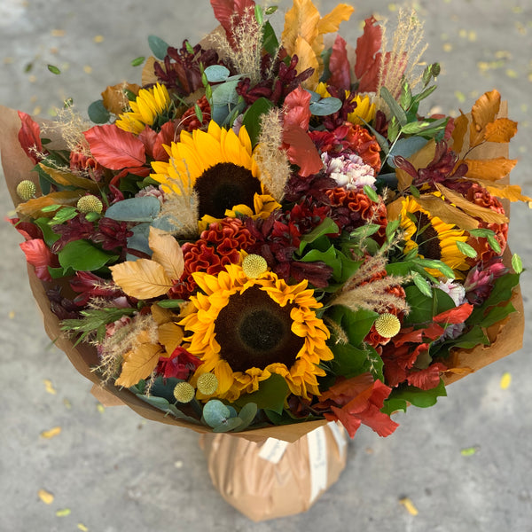 Autumn Sunflower Bouquet